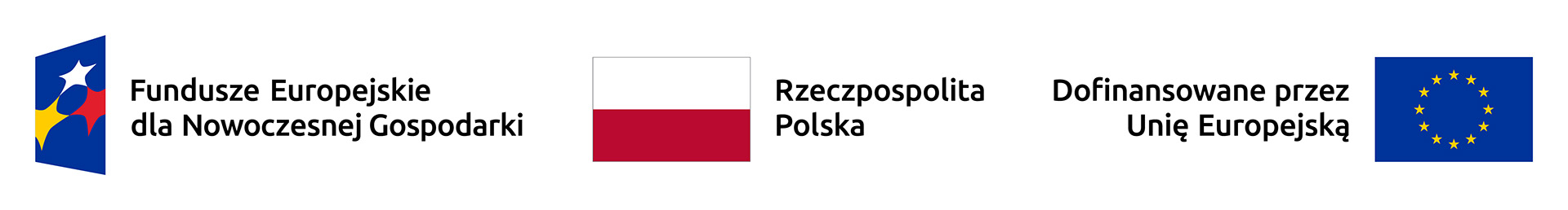 Loga Funduszy Europejskich dla Nowoczesnej Gospodarki